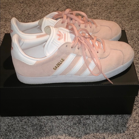 Adidas Originals Gazelle pinkwhite size 7 womens Adidas Originals Gazelle pinkwhite size 7 womens